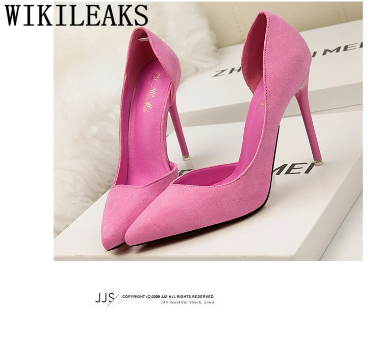 Luxury Heels Elegant Shoes Woman 2026 Red Heels Wedding Shoes Bride Stiletto Black Heels Office Shoes Women Scarpe Donna Tacco