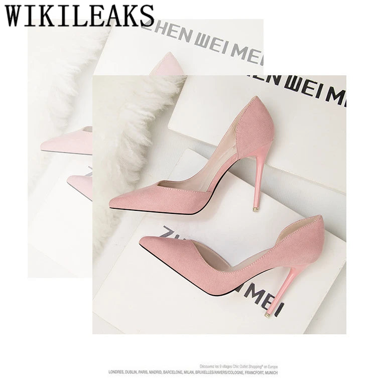 Luxury Heels Elegant Shoes Woman 2026 Red Heels Wedding Shoes Bride Stiletto Black Heels Office Shoes Women Scarpe Donna Tacco