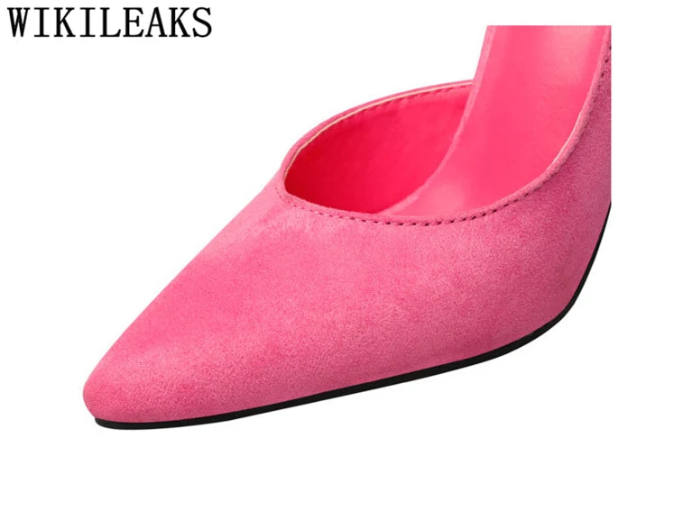 Luxury Heels Elegant Shoes Woman 2026 Red Heels Wedding Shoes Bride Stiletto Black Heels Office Shoes Women Scarpe Donna Tacco