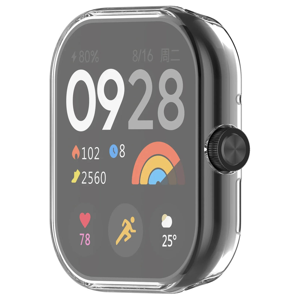 TPU Screen Protector case For Redmi Watch 4 Smart Watch Silicone Bumper Accessories For Redmi watch 3 active Protector Frame