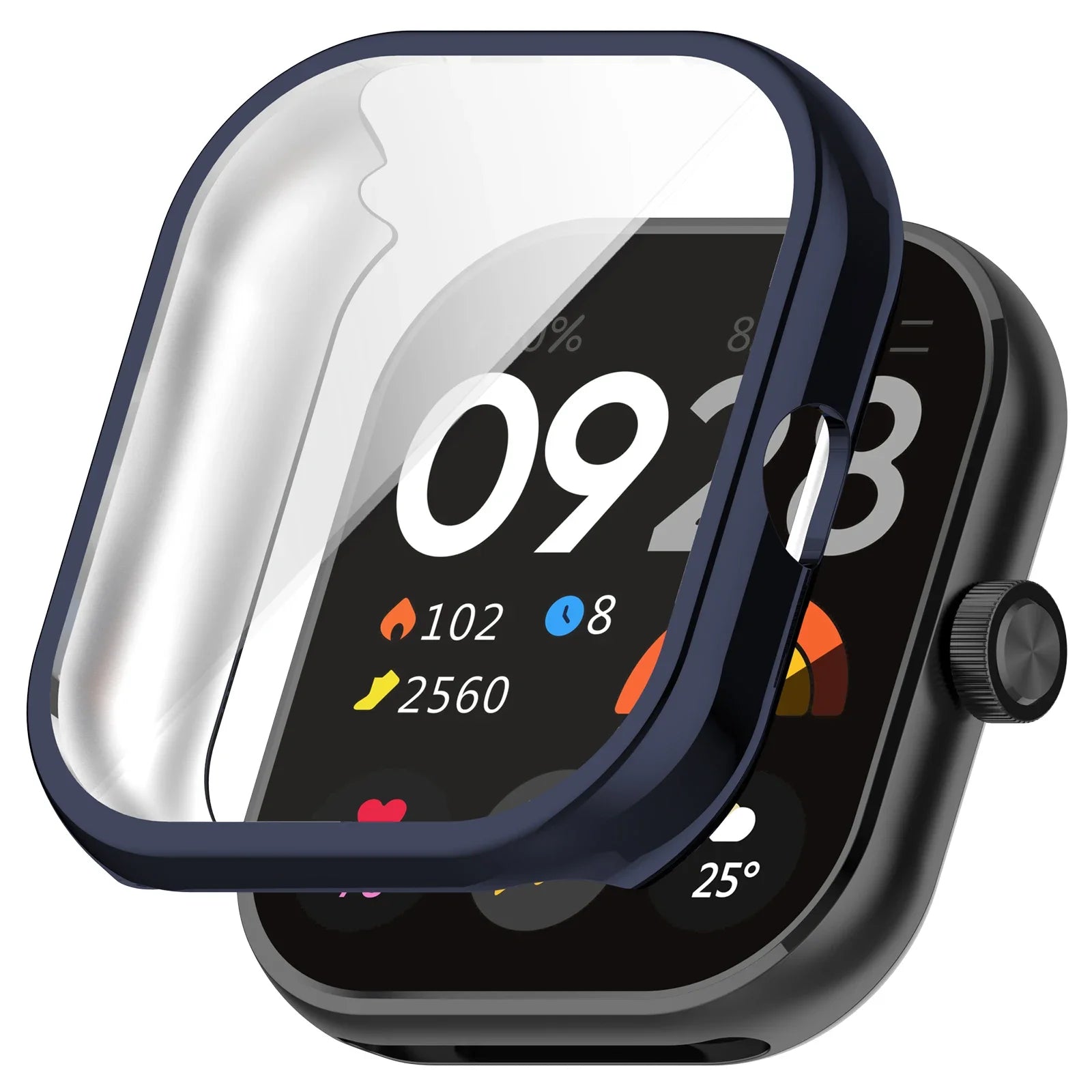 TPU Screen Protector case For Redmi Watch 4 Smart Watch Silicone Bumper Accessories For Redmi watch 3 active Protector Frame