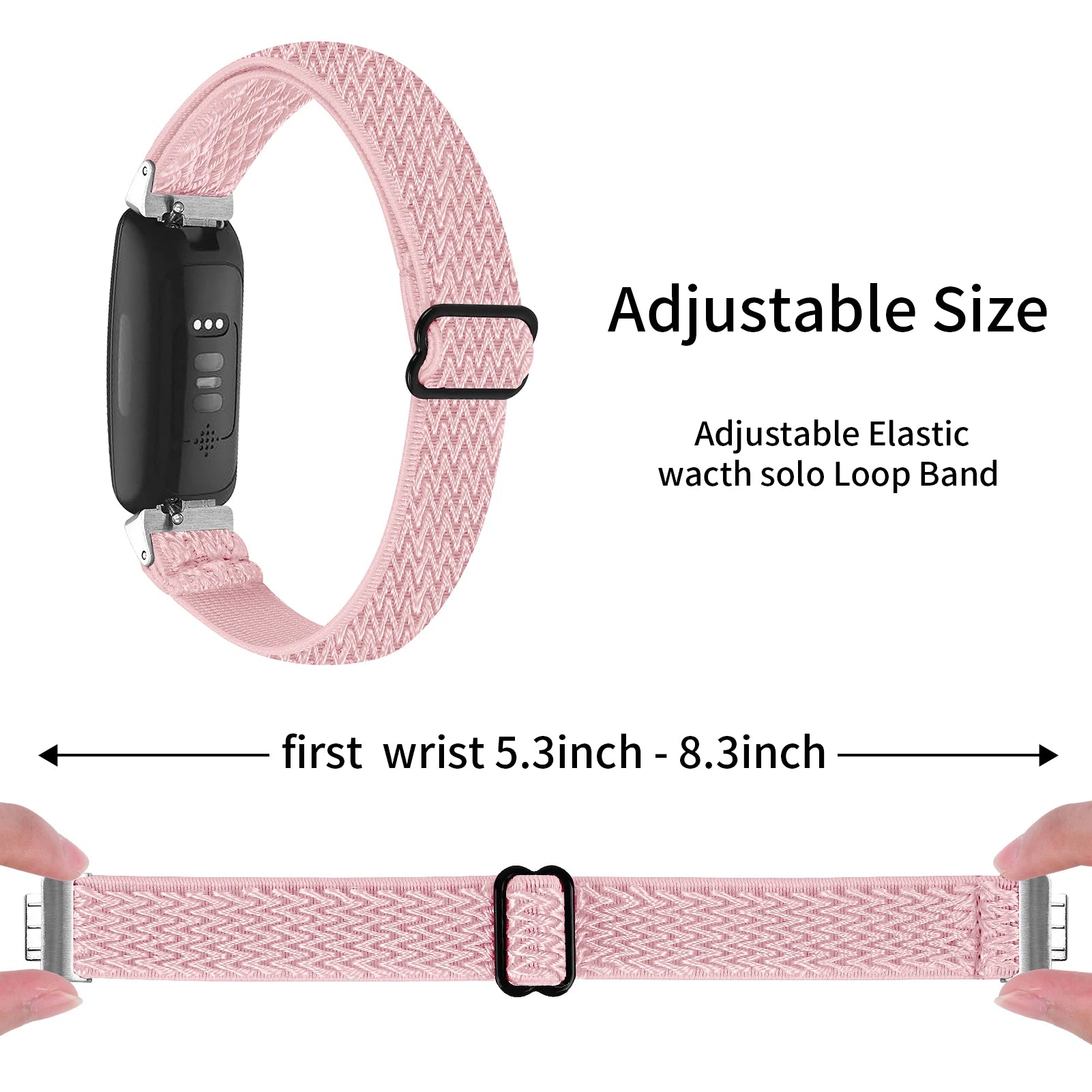 Nylon elastic band for Fitbit inspire 2 /ace 3 2 smart Watch adjustable Bracelet strap for fitbit inspire / Inspire 3 Wristband