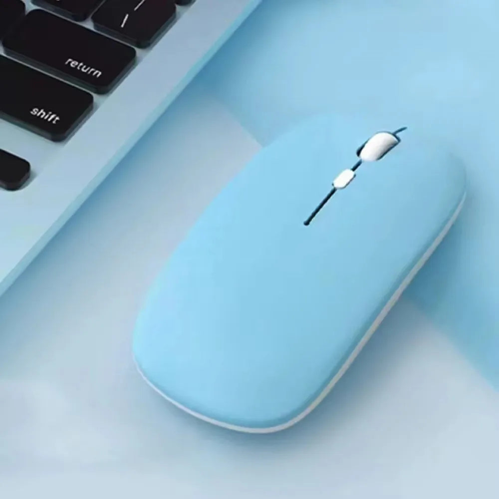 Silent Bluetooth-compatible Mouse Computer Laptop Optical Mouse Wireless For iPad Mini Tablet Notebook Universal Mice Noiseless