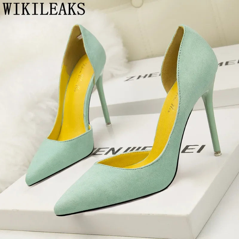 Luxury Heels Elegant Shoes Woman 2026 Red Heels Wedding Shoes Bride Stiletto Black Heels Office Shoes Women Scarpe Donna Tacco