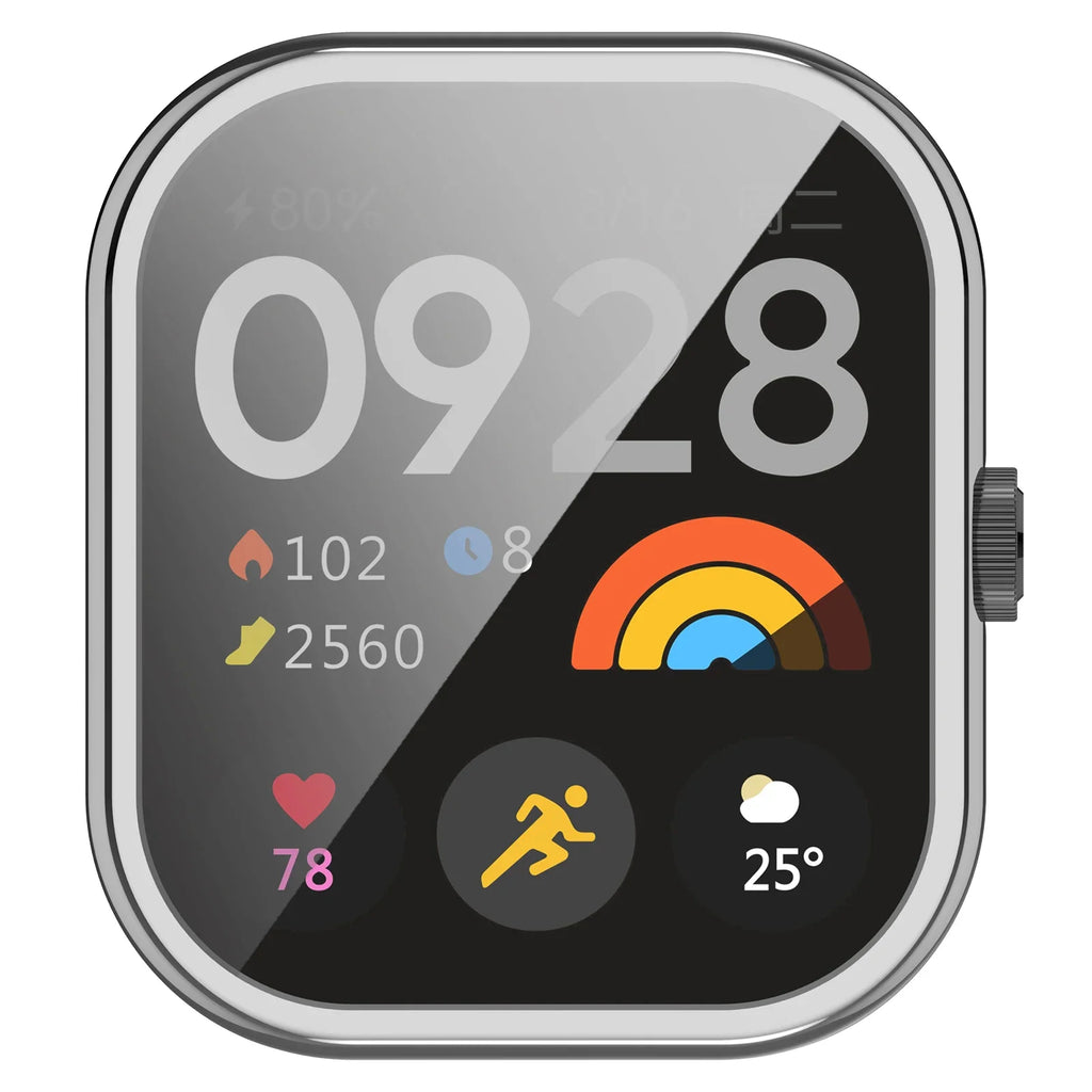 TPU Screen Protector case For Redmi Watch 4 Smart Watch Silicone Bumper Accessories For Redmi watch 3 active Protector Frame