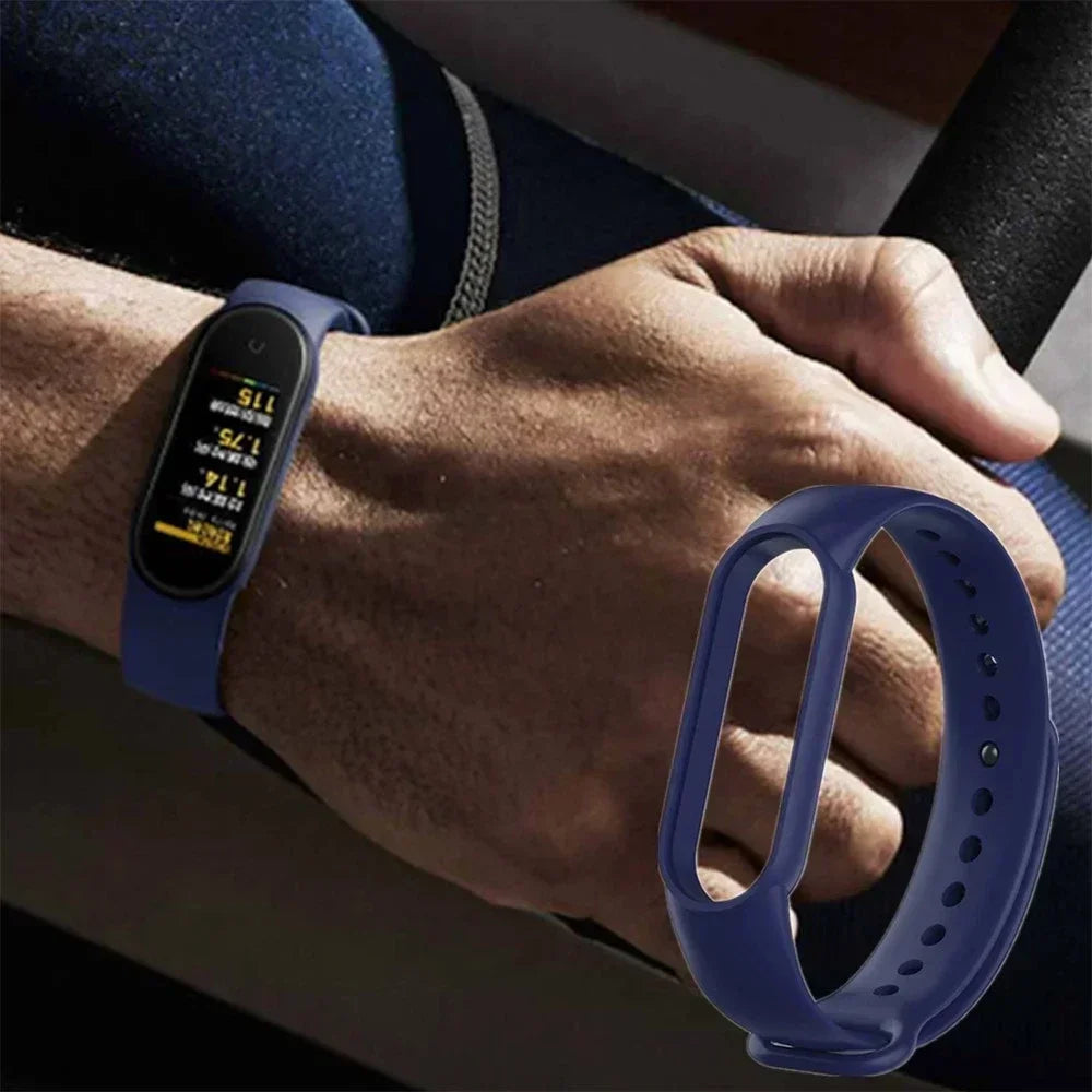 Watch Strap For Xiaomi Mi Band 7 6 5 4 3 Wristband Silicone Bracelet Wrist Straps MiBand 3/4 band5 band6 Smart watch Accessories