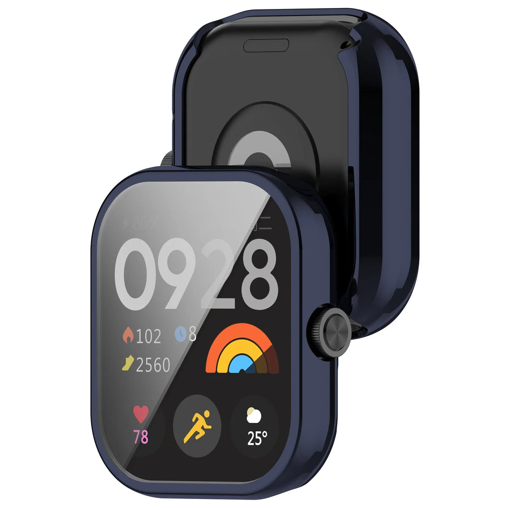 TPU Screen Protector case For Redmi Watch 4 Smart Watch Silicone Bumper Accessories For Redmi watch 3 active Protector Frame