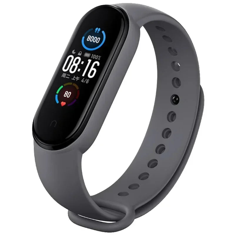 Watch Strap For Xiaomi Mi Band 7 6 5 4 3 Wristband Silicone Bracelet Wrist Straps MiBand 3/4 band5 band6 Smart watch Accessories