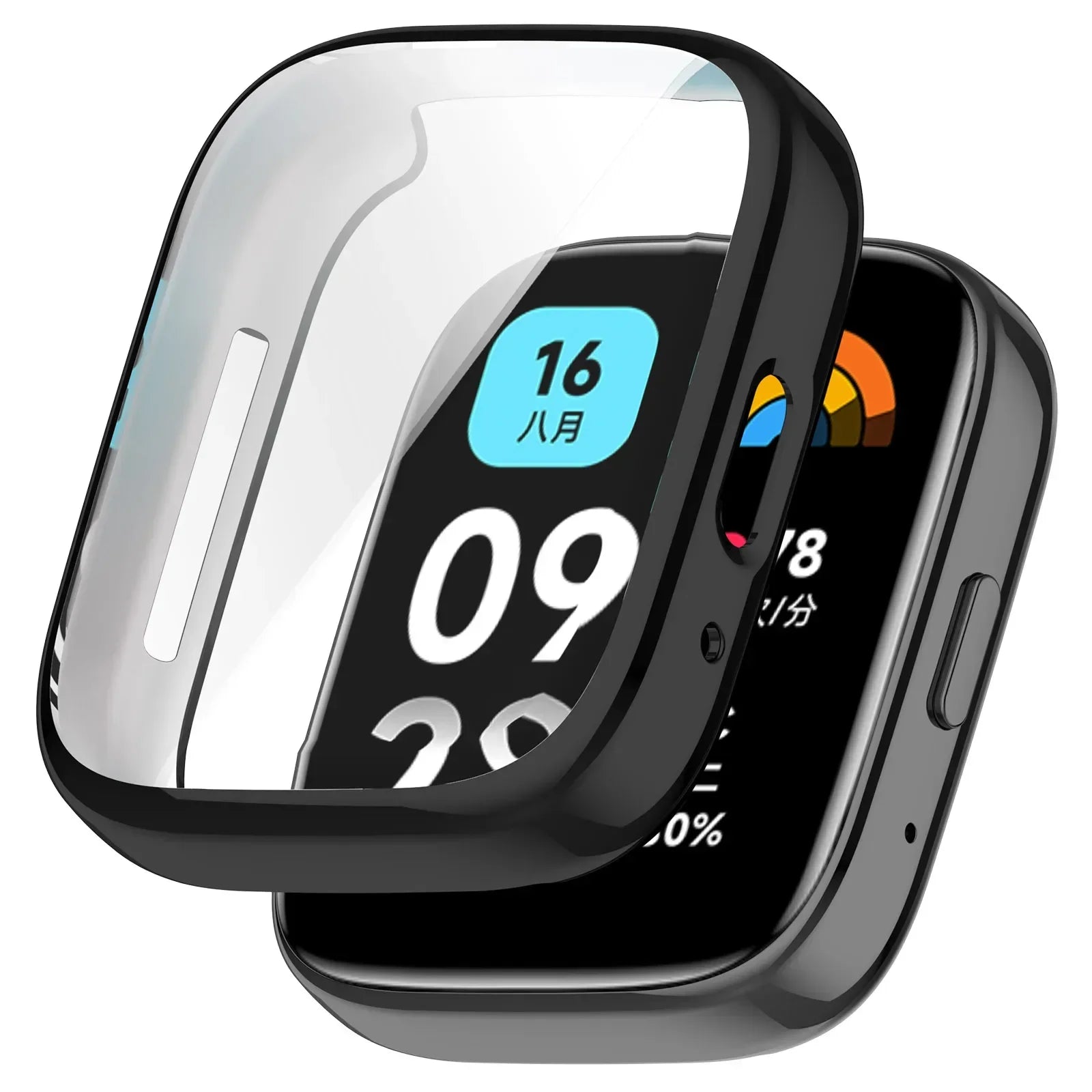 TPU Screen Protector case For Redmi Watch 4 Smart Watch Silicone Bumper Accessories For Redmi watch 3 active Protector Frame
