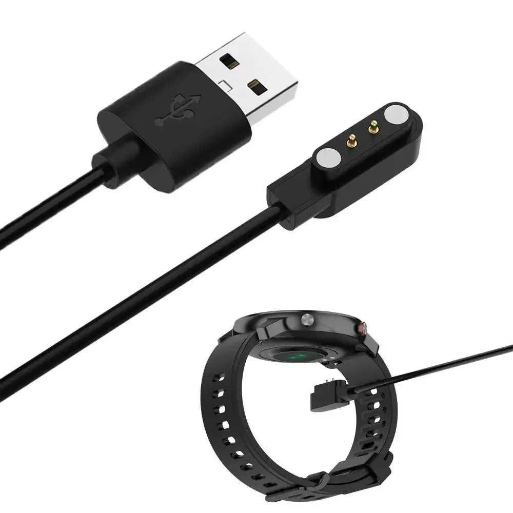 2025 Charger For Xiaomi Haylou Solar LS05 Smartwatch USB Charging Cable Charger Holder Smart Watch Dock Cord Chargers Adapter