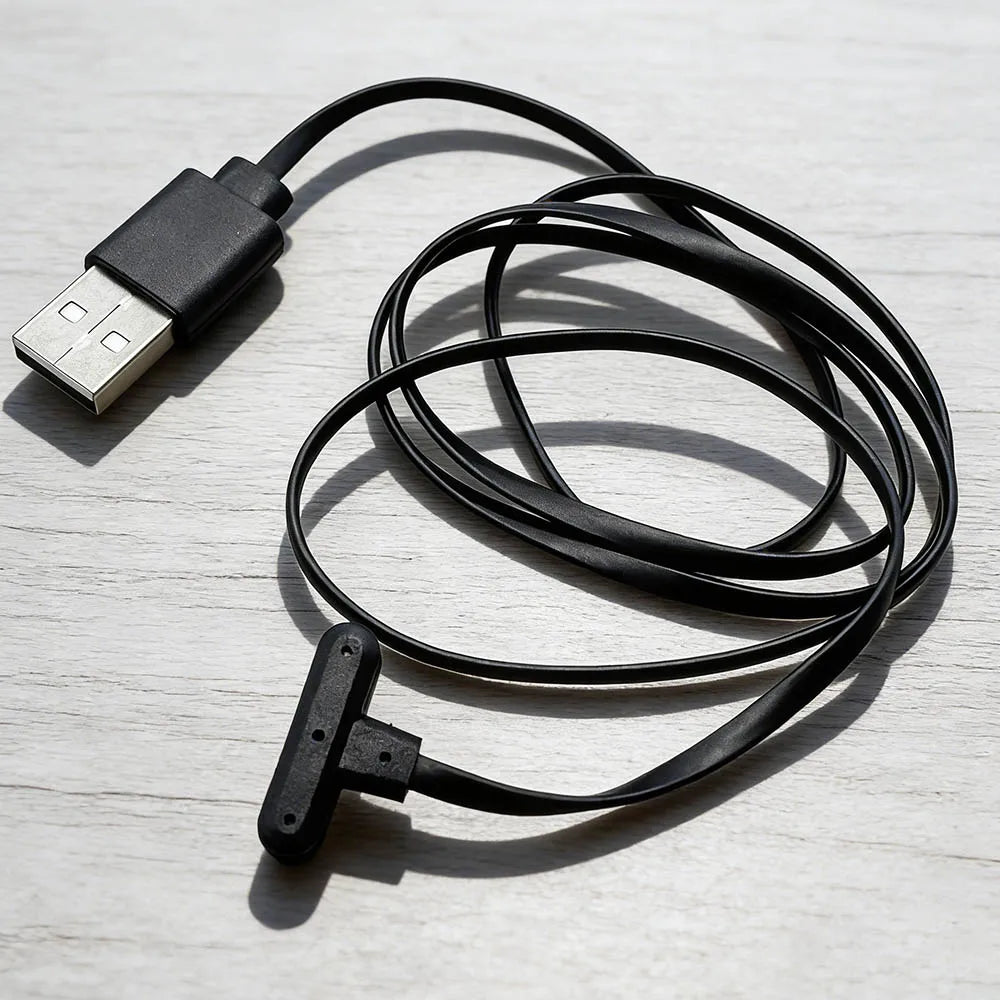 1 Piece 4 Pin Magnetic Charging Cable USB Charge Power Data transfer 3.0mm Space Grid Pogo Pin 4 Pins T Shape DM98 Smart Watch