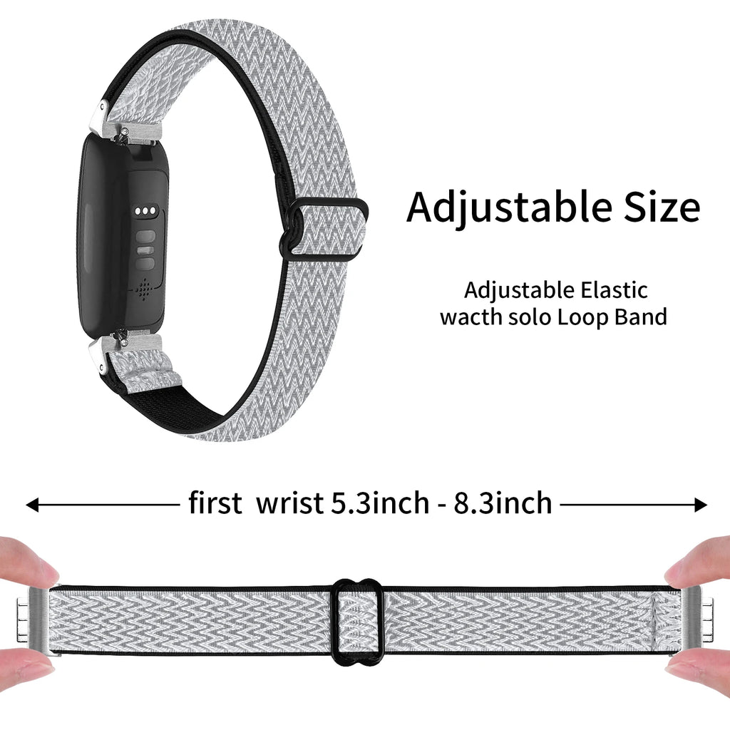 Nylon elastic band for Fitbit inspire 2 /ace 3 2 smart Watch adjustable Bracelet strap for fitbit inspire / Inspire 3 Wristband