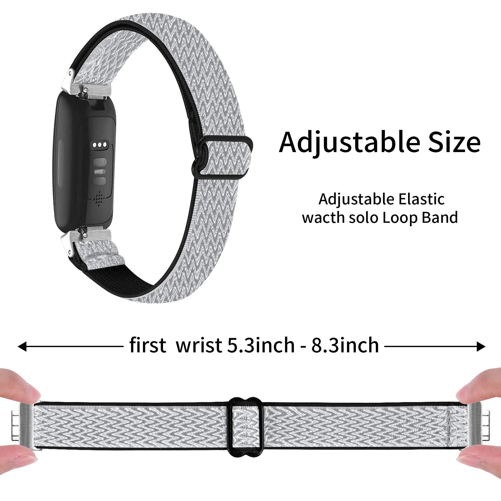 Nylon elastic band for Fitbit inspire 2 /ace 3 2 smart Watch adjustable Bracelet strap for fitbit inspire / Inspire 3 Wristband