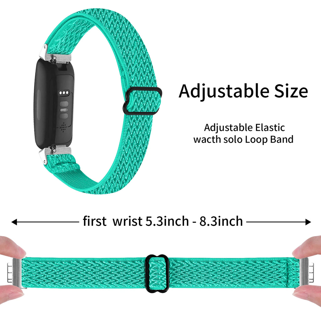 Nylon elastic band for Fitbit inspire 2 /ace 3 2 smart Watch adjustable Bracelet strap for fitbit inspire / Inspire 3 Wristband