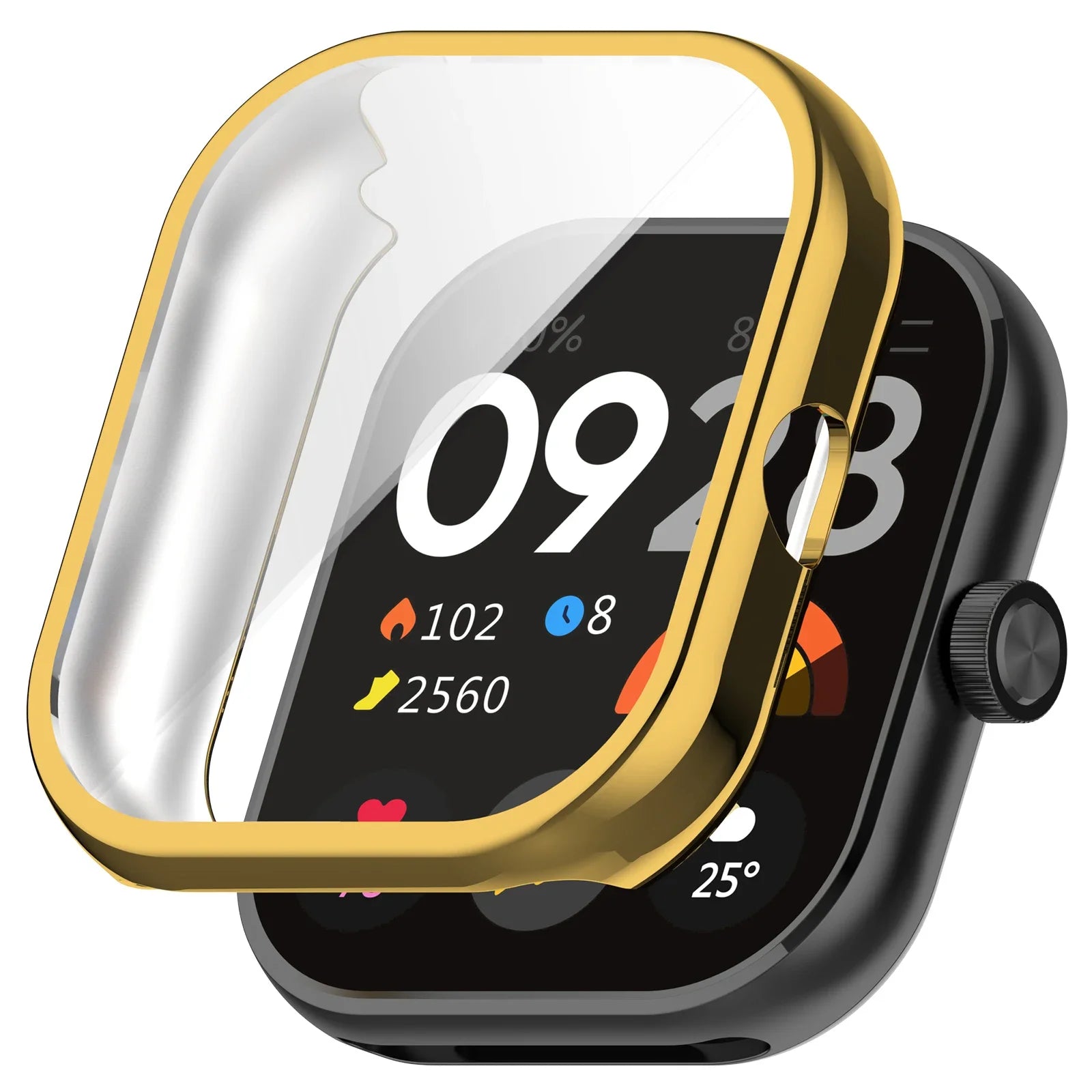 TPU Screen Protector case For Redmi Watch 4 Smart Watch Silicone Bumper Accessories For Redmi watch 3 active Protector Frame