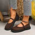 Flat Shoes for Women Comfortable Shoes Women  Walking Outwear Women Fashionable Casual Shoe Mary Jane elegant luxury