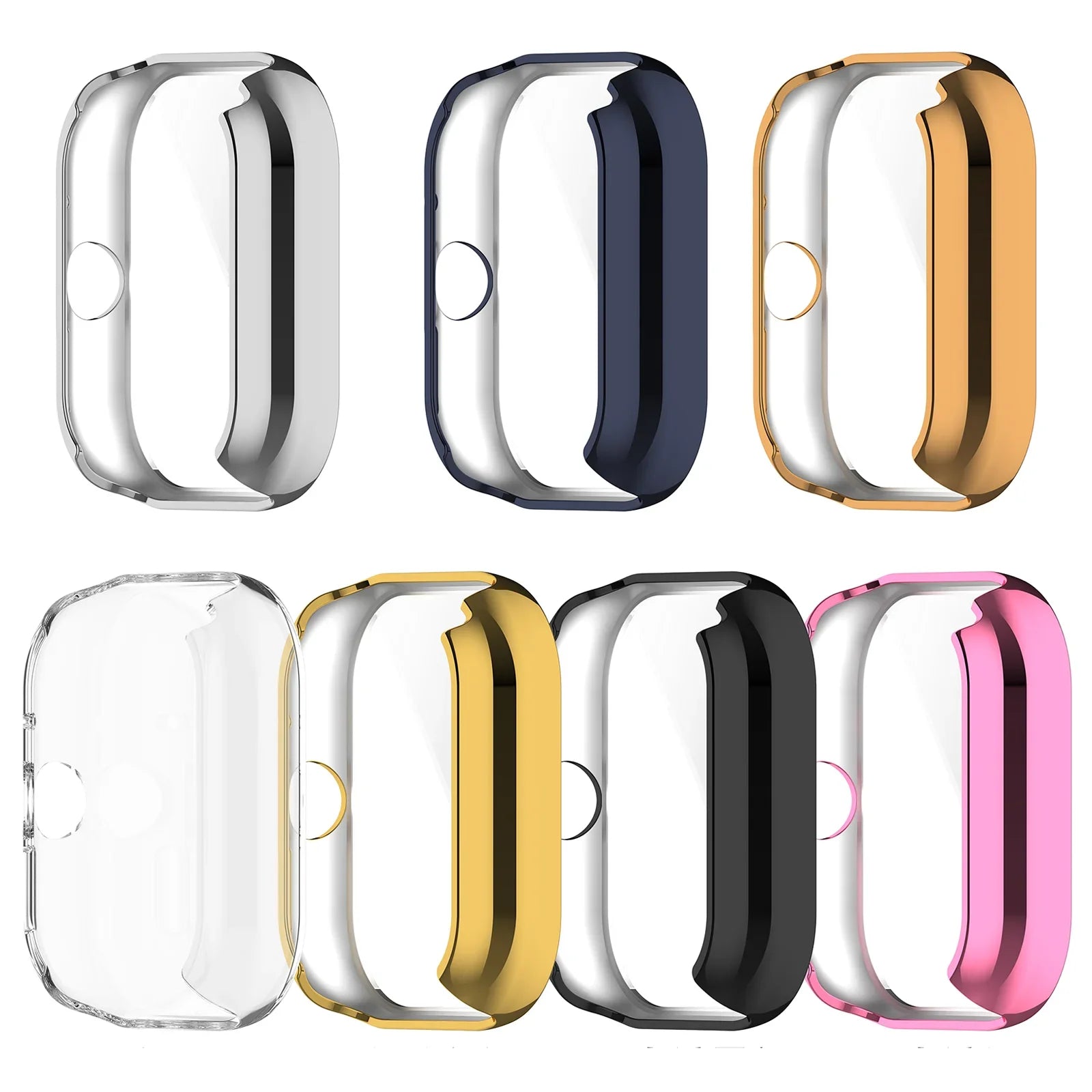 TPU Screen Protector case For Redmi Watch 4 Smart Watch Silicone Bumper Accessories For Redmi watch 3 active Protector Frame