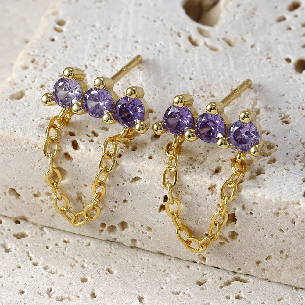 New Fashion Stainless Steel Flower Small Hoop Earrings Women Korean Crystal Zirconia Cartilage Earrings Piercing Jewelry
