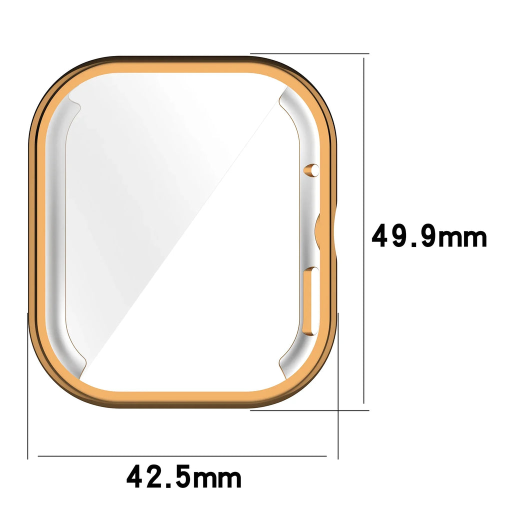 TPU Screen Protector case For Redmi Watch 4 Smart Watch Silicone Bumper Accessories For Redmi watch 3 active Protector Frame