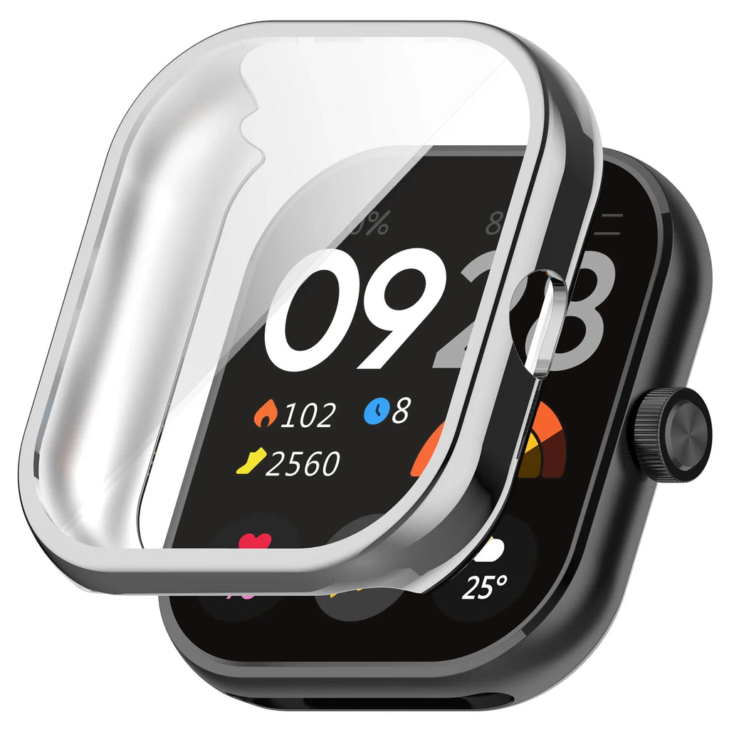 TPU Screen Protector case For Redmi Watch 4 Smart Watch Silicone Bumper Accessories For Redmi watch 3 active Protector Frame
