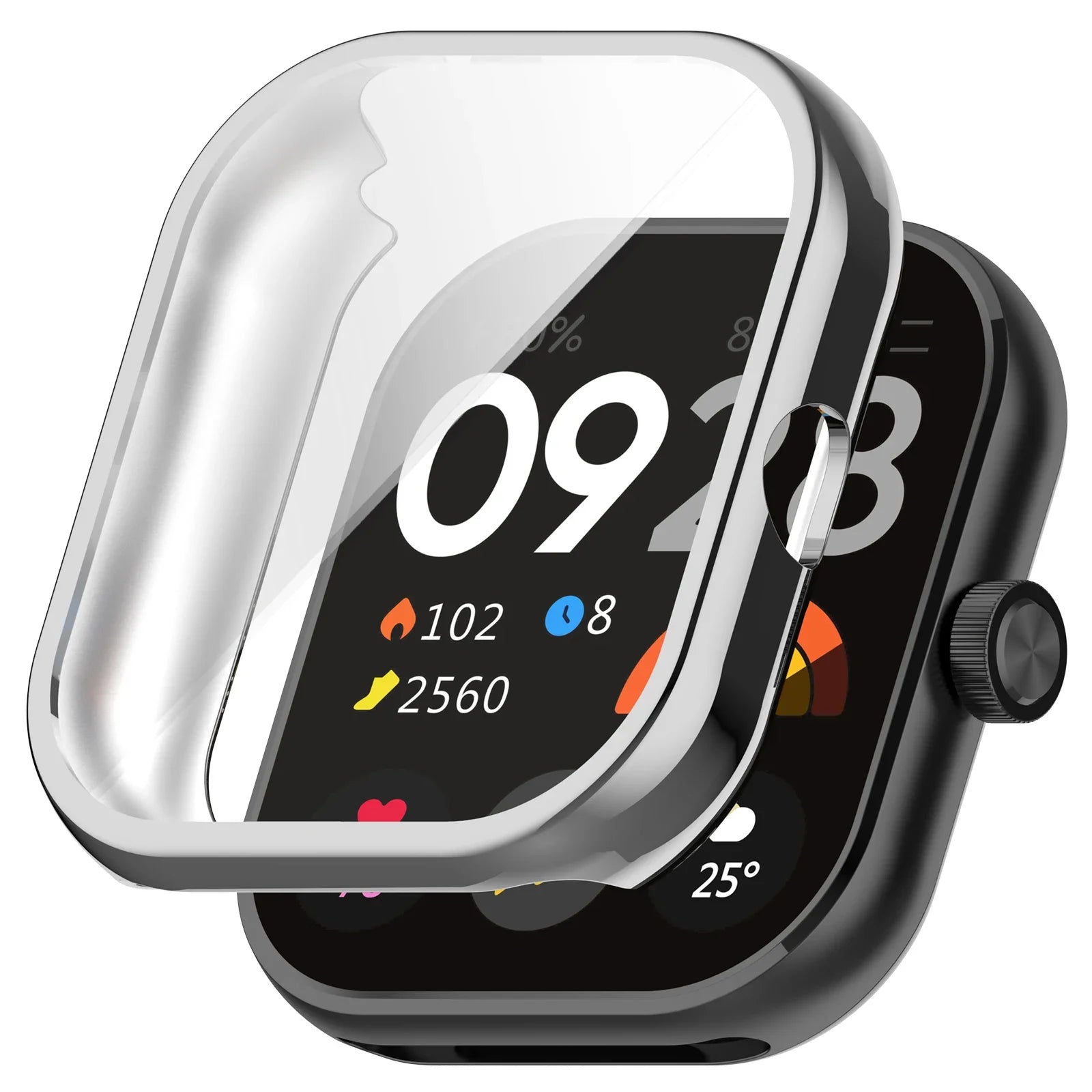 TPU Screen Protector case For Redmi Watch 4 Smart Watch Silicone Bumper Accessories For Redmi watch 3 active Protector Frame