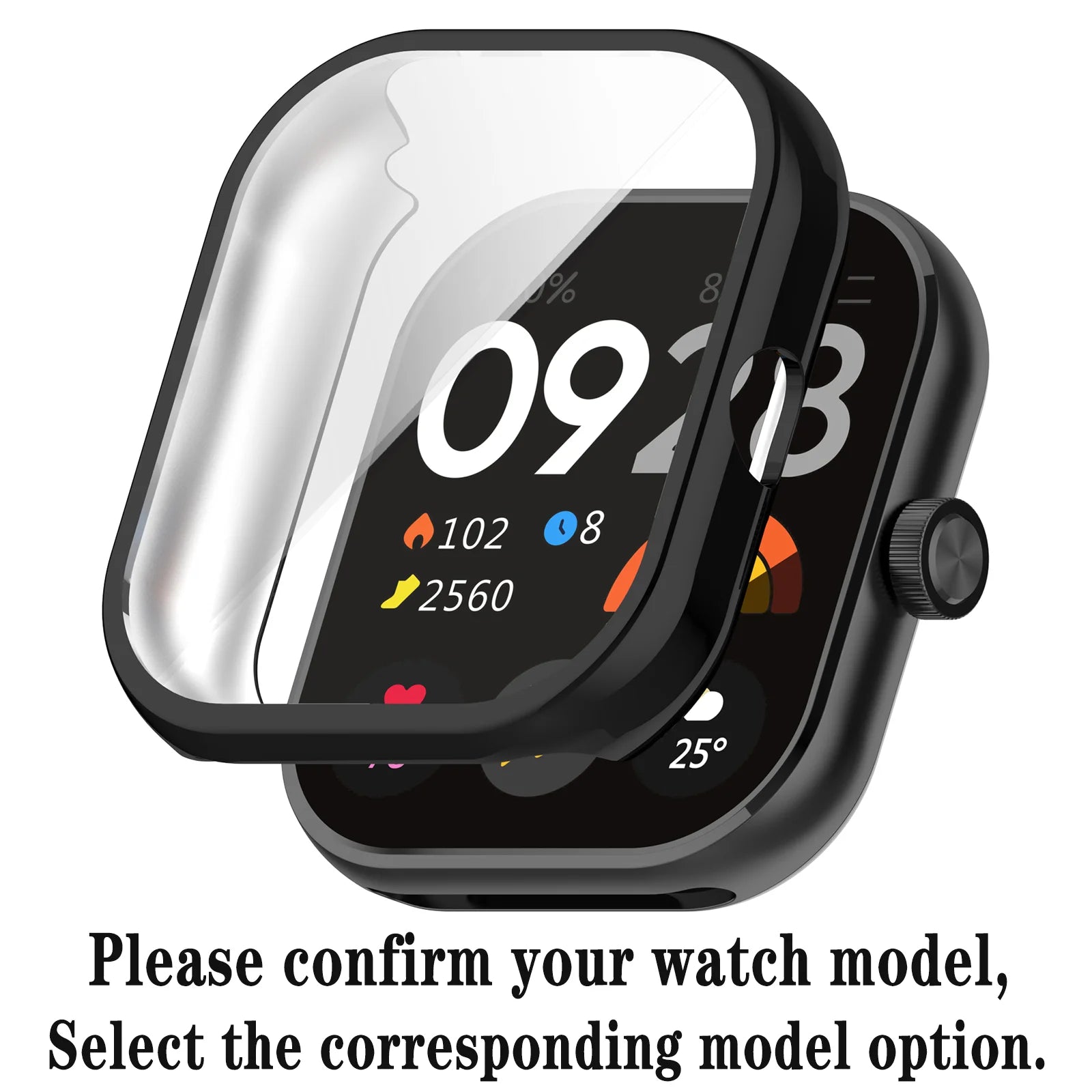 TPU Screen Protector case For Redmi Watch 4 Smart Watch Silicone Bumper Accessories For Redmi watch 3 active Protector Frame