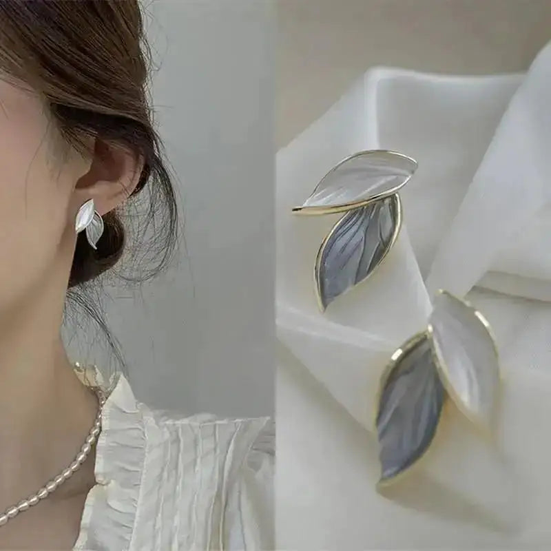 925 Silver Needle Korean Fashion Crystal Pearl Drop Earrings For Women Jewelry 2026 Trending New Luxury Zircon Women's Earrings