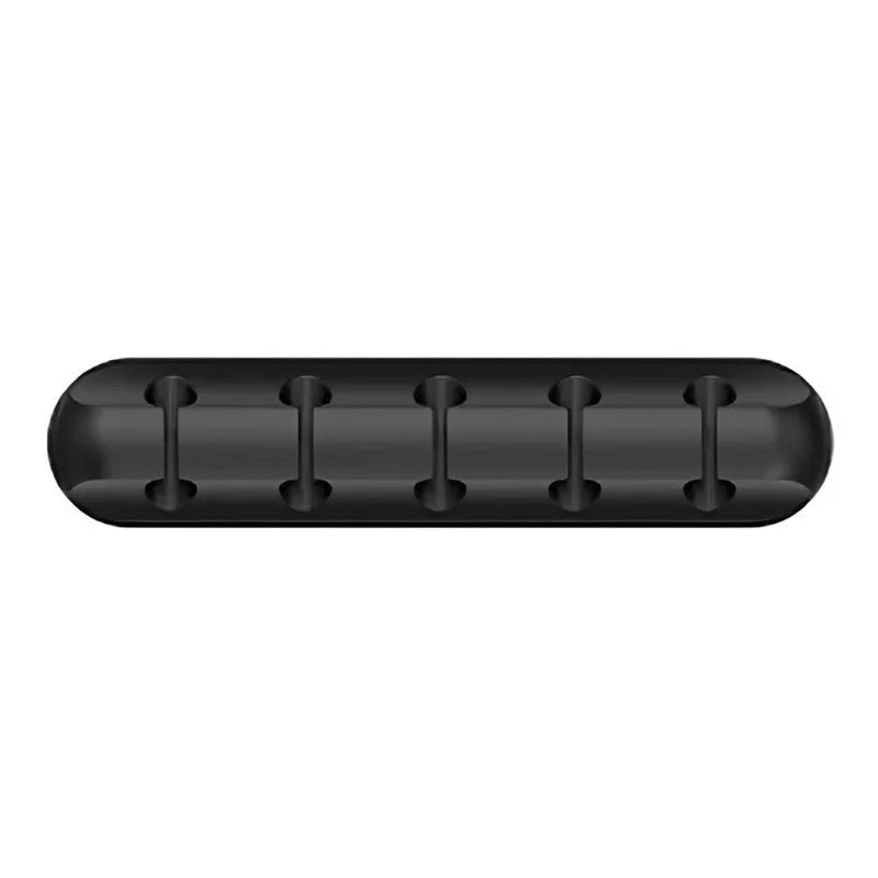 Silicone USB Cable Organizer Cable Winder Desktop Tidy Management Clips Cable Holder for Mouse Headphone Wire Organizer