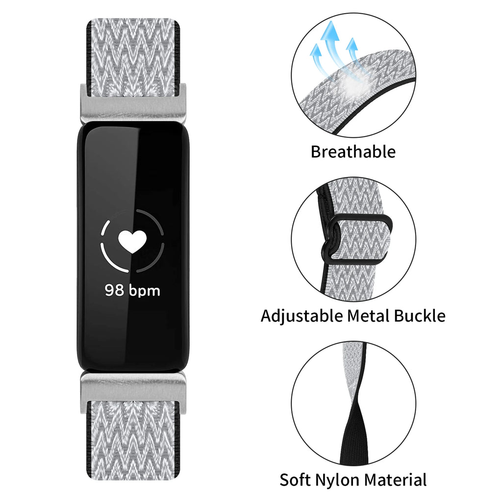 Nylon elastic band for Fitbit inspire 2 /ace 3 2 smart Watch adjustable Bracelet strap for fitbit inspire / Inspire 3 Wristband