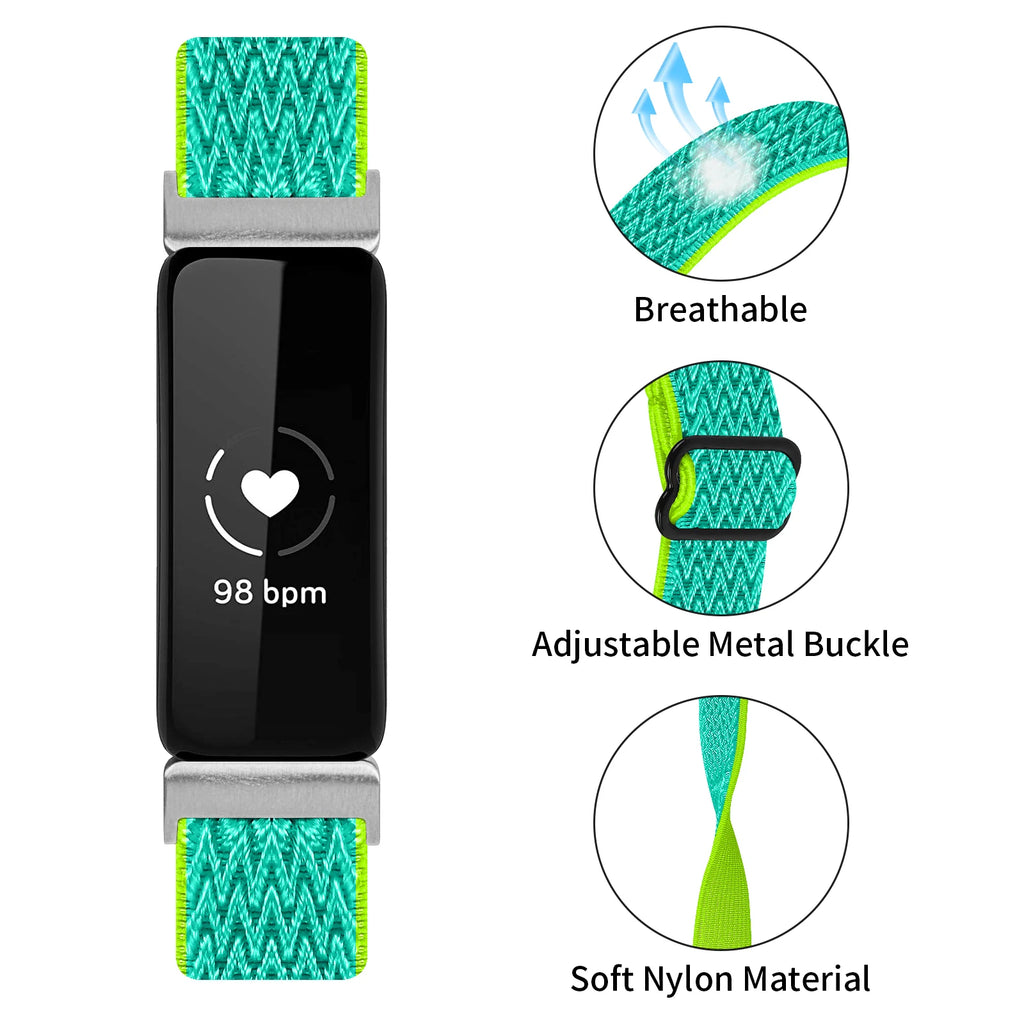 Nylon elastic band for Fitbit inspire 2 /ace 3 2 smart Watch adjustable Bracelet strap for fitbit inspire / Inspire 3 Wristband