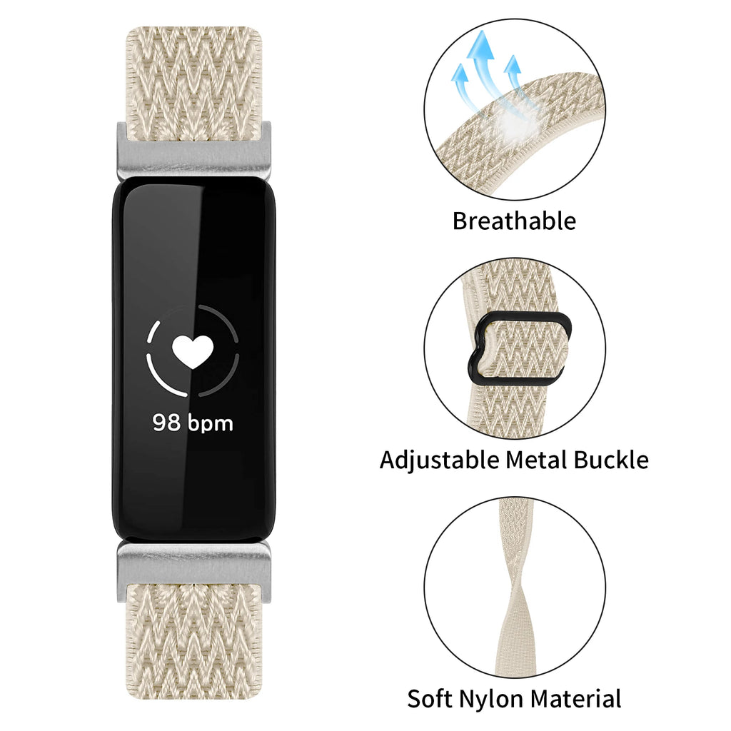 Nylon elastic band for Fitbit inspire 2 /ace 3 2 smart Watch adjustable Bracelet strap for fitbit inspire / Inspire 3 Wristband