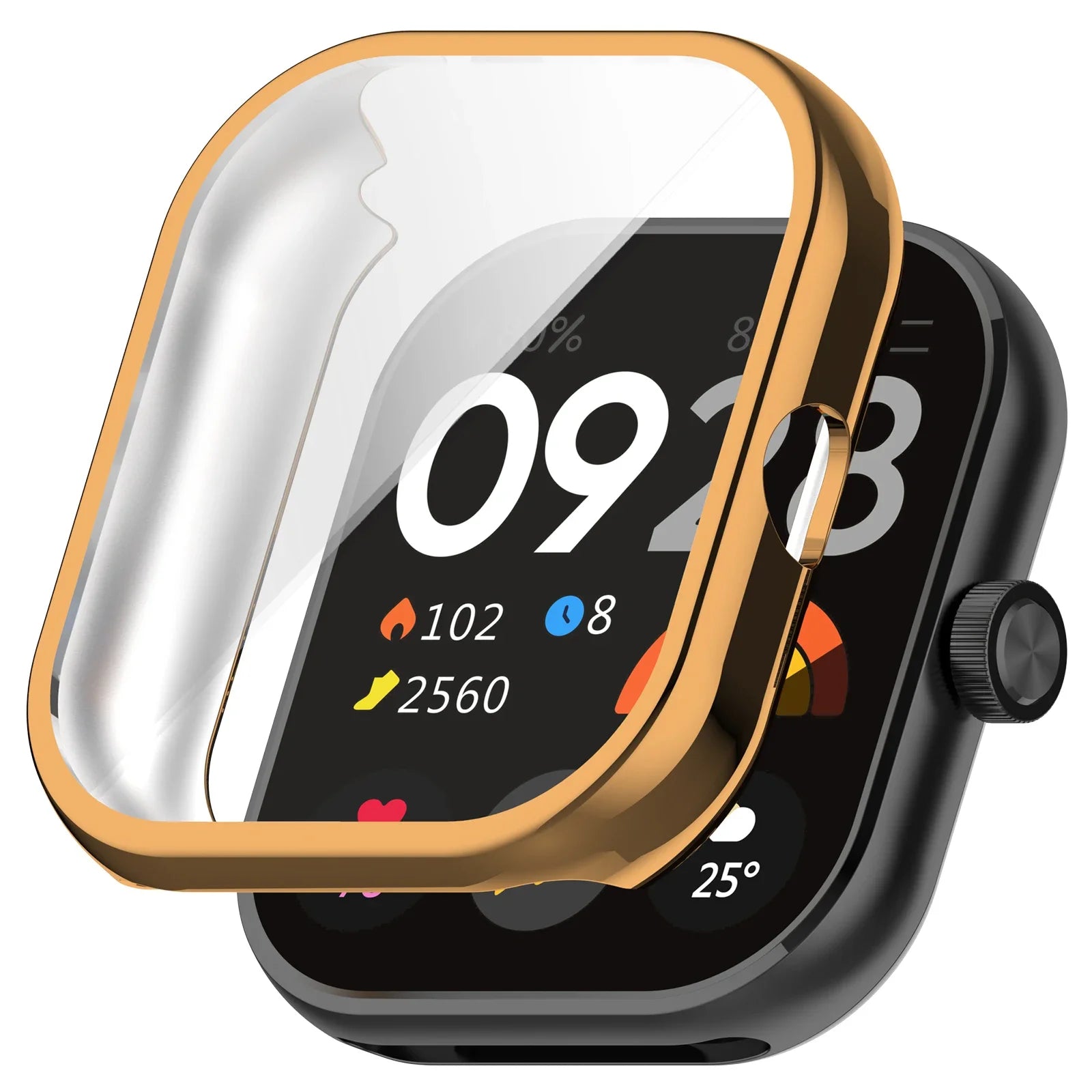 TPU Screen Protector case For Redmi Watch 4 Smart Watch Silicone Bumper Accessories For Redmi watch 3 active Protector Frame