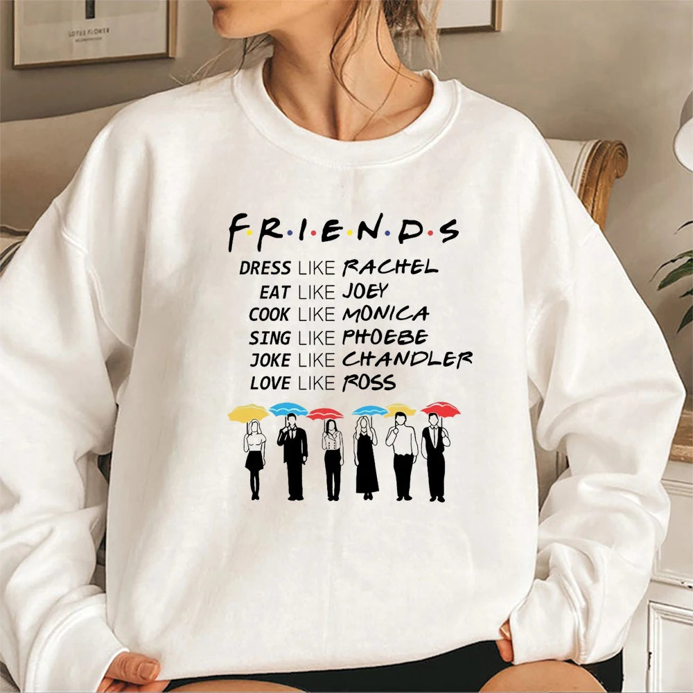 Friends Be Like Sweatshirt Friends Tv Show Hoodie Best Friends Pivot Sweater Chandler Bing Joey Friends Crewneck Sweatshirts