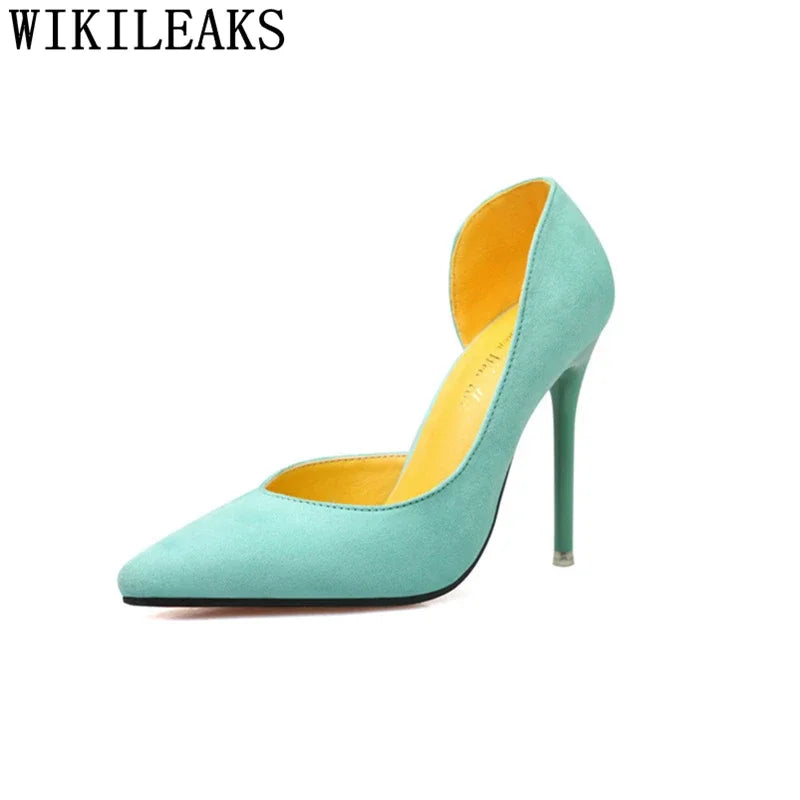 Luxury Heels Elegant Shoes Woman 2026 Red Heels Wedding Shoes Bride Stiletto Black Heels Office Shoes Women Scarpe Donna Tacco