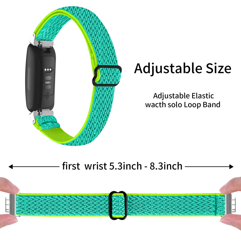 Nylon elastic band for Fitbit inspire 2 /ace 3 2 smart Watch adjustable Bracelet strap for fitbit inspire / Inspire 3 Wristband