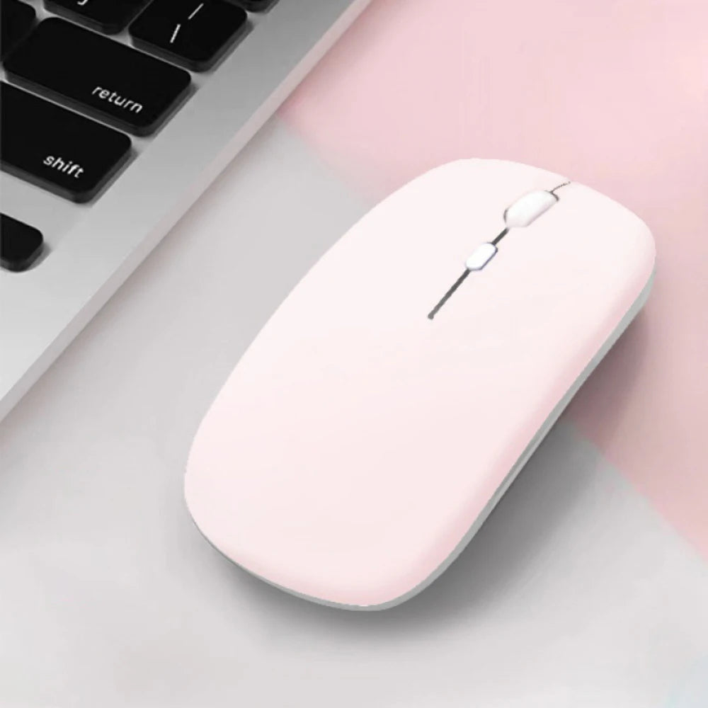 Silent Bluetooth-compatible Mouse Computer Laptop Optical Mouse Wireless For iPad Mini Tablet Notebook Universal Mice Noiseless