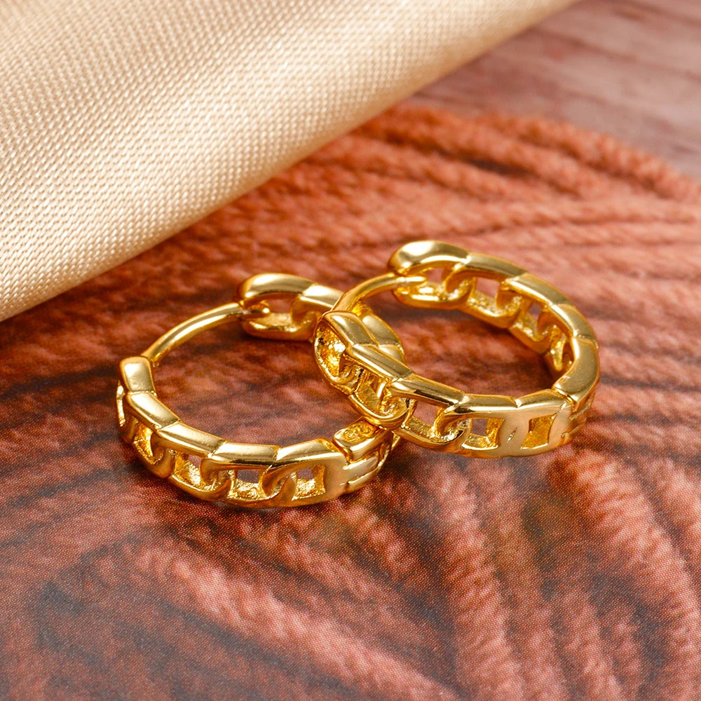 New Fashion Stainless Steel Flower Small Hoop Earrings Women Korean Crystal Zirconia Cartilage Earrings Piercing Jewelry
