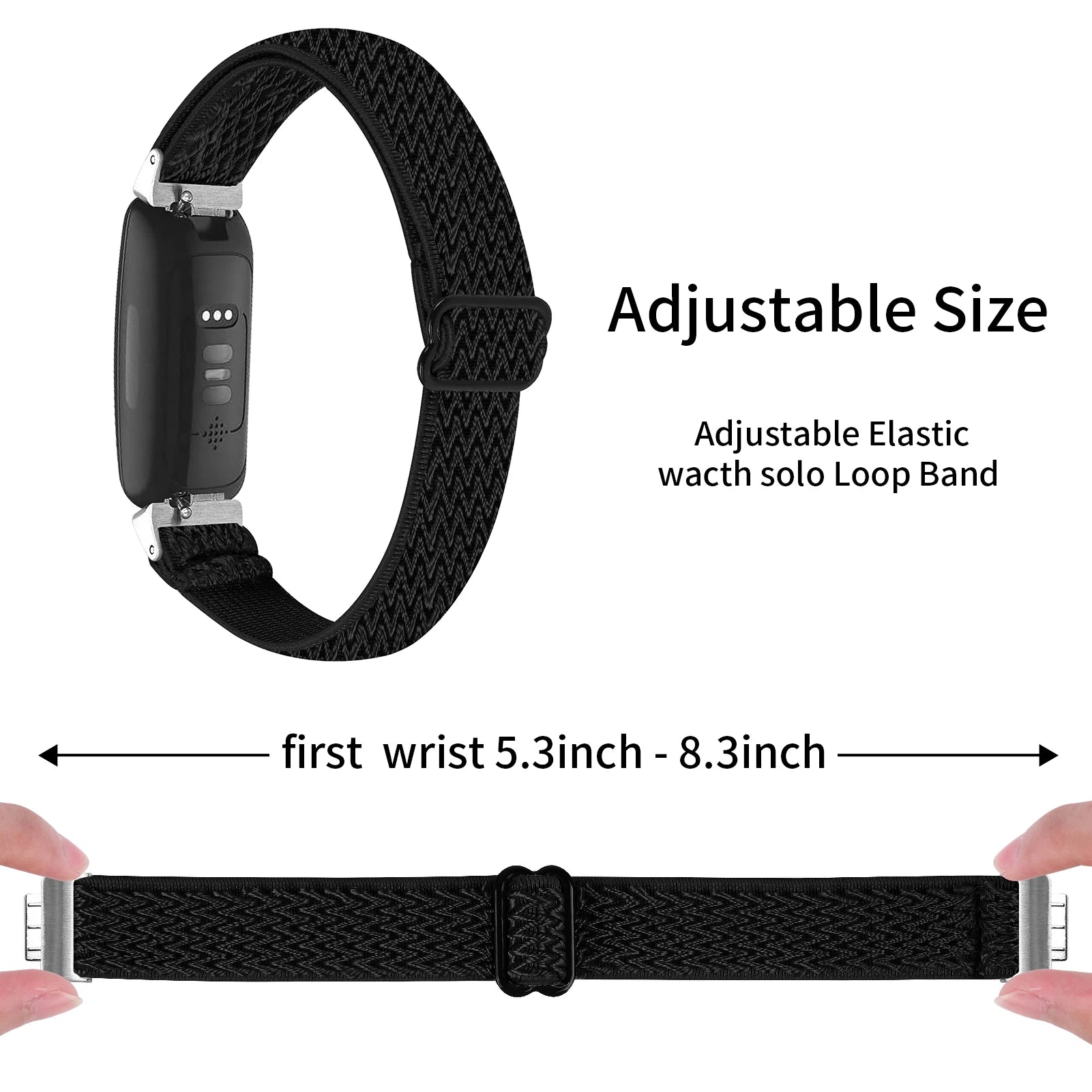 Nylon elastic band for Fitbit inspire 2 /ace 3 2 smart Watch adjustable Bracelet strap for fitbit inspire / Inspire 3 Wristband