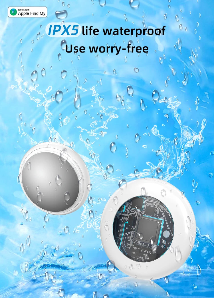 Timethinker Smart Bluetooth GPS Tracker Airtag Work with Apple Find My APP I Tag Anti Lost Locator Pet Finder Air Tags For IOS