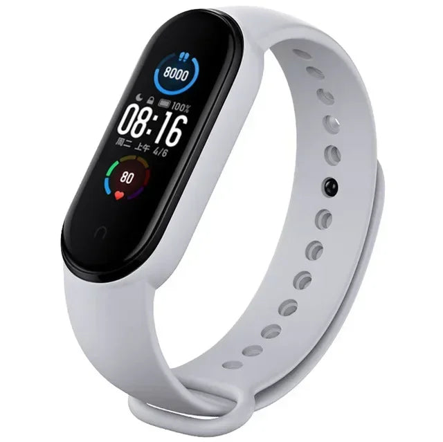 Watch Strap For Xiaomi Mi Band 7 6 5 4 3 Wristband Silicone Bracelet Wrist Straps MiBand 3/4 band5 band6 Smart watch Accessories
