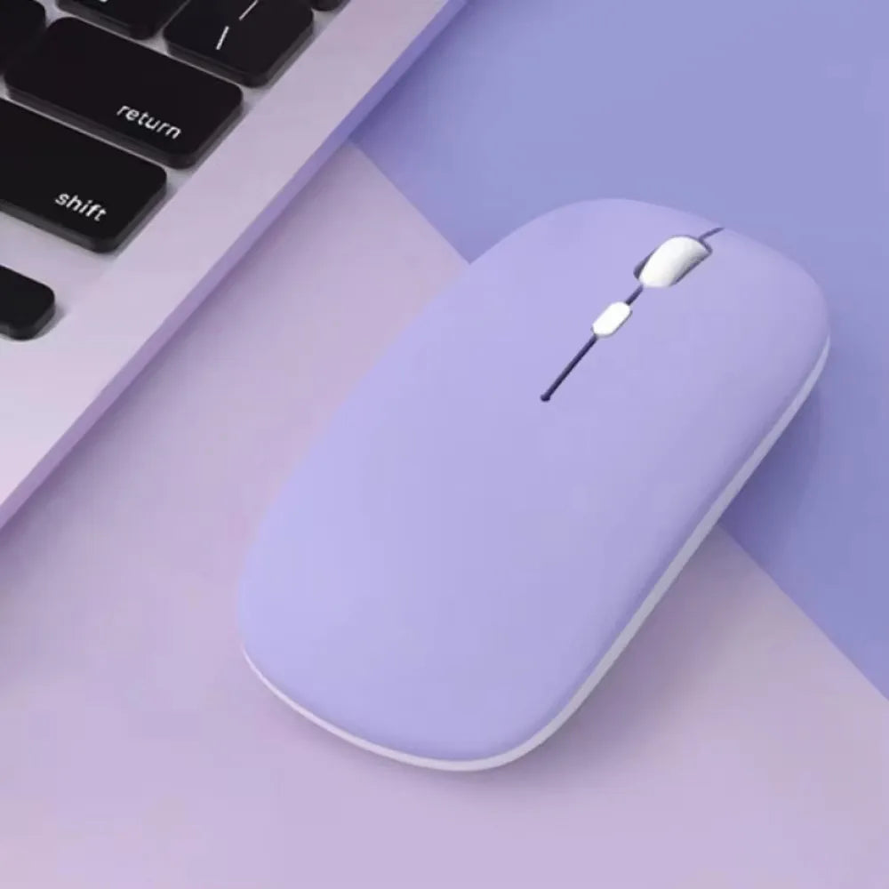 Silent Bluetooth-compatible Mouse Computer Laptop Optical Mouse Wireless For iPad Mini Tablet Notebook Universal Mice Noiseless