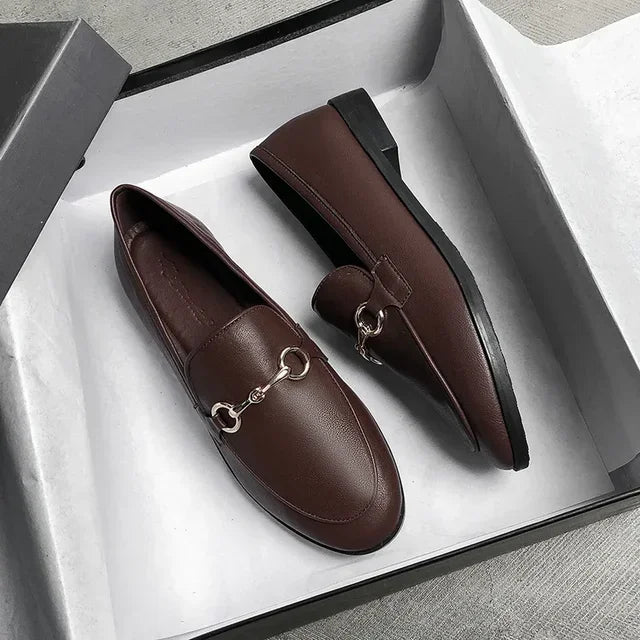 Womens Shoes Flats Loafers Ladies Leather Brand Sneakers Women Designer Flat Ladies Shoes Woman Luxury Female Shoes for Women