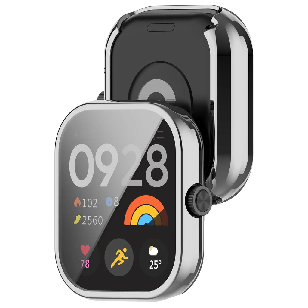 TPU Screen Protector case For Redmi Watch 4 Smart Watch Silicone Bumper Accessories For Redmi watch 3 active Protector Frame