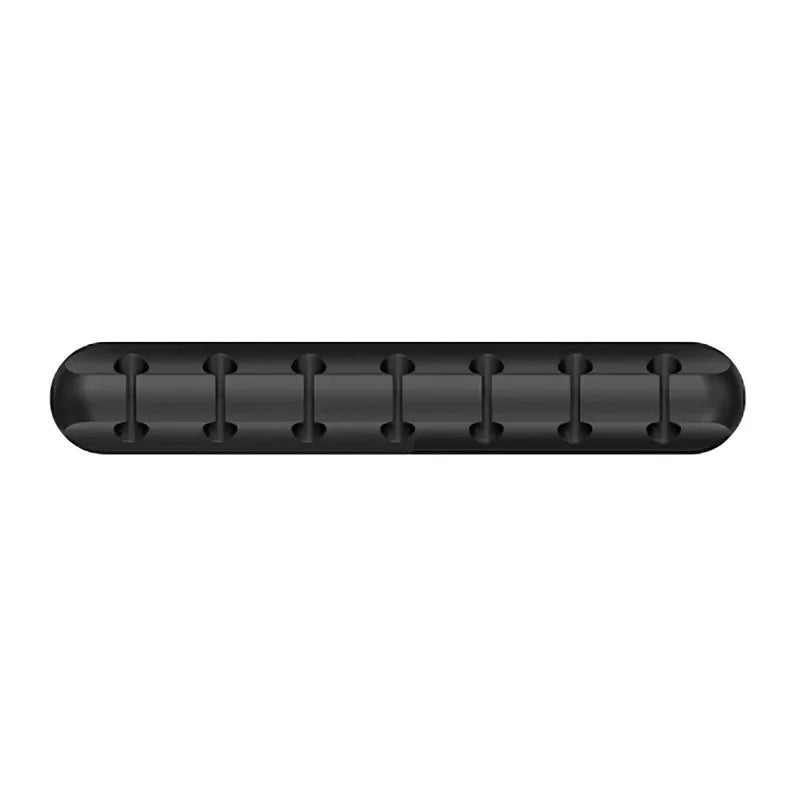 Silicone USB Cable Organizer Cable Winder Desktop Tidy Management Clips Cable Holder for Mouse Headphone Wire Organizer