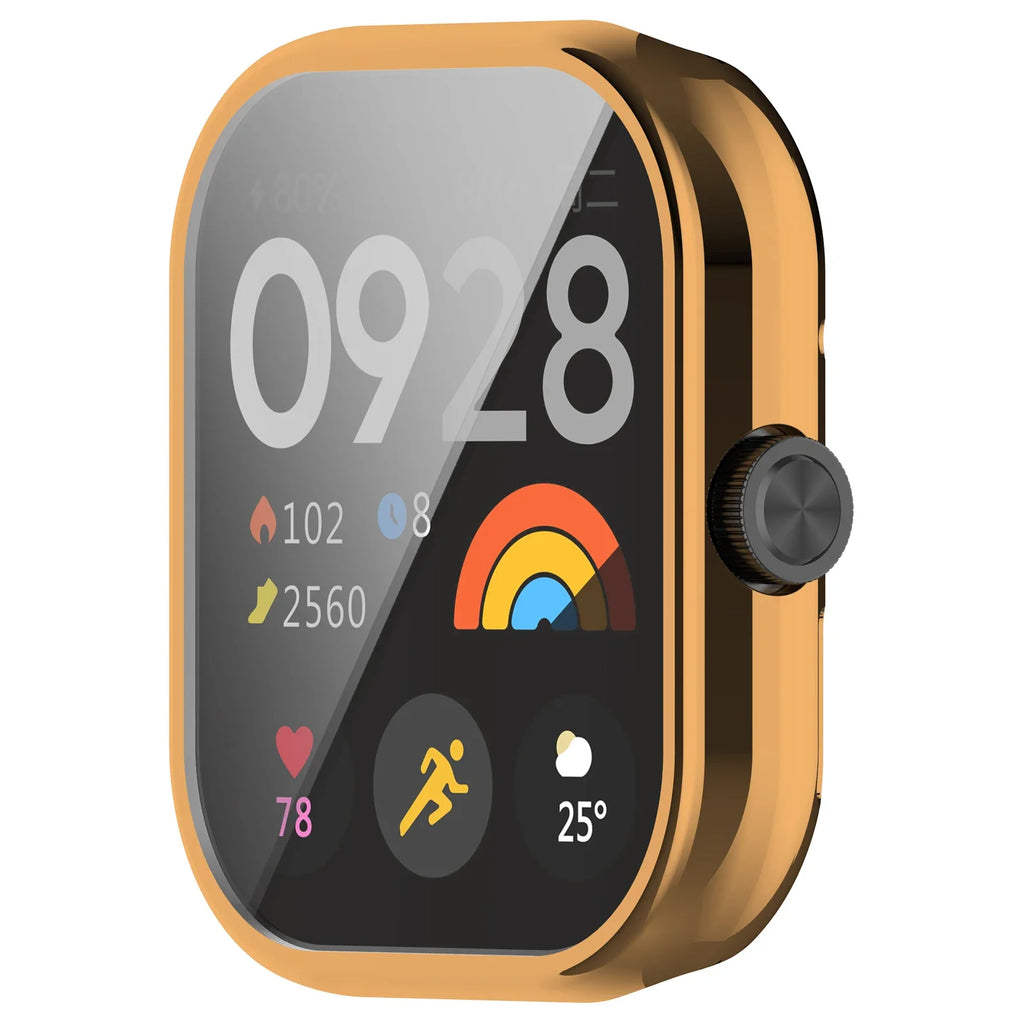 TPU Screen Protector case For Redmi Watch 4 Smart Watch Silicone Bumper Accessories For Redmi watch 3 active Protector Frame