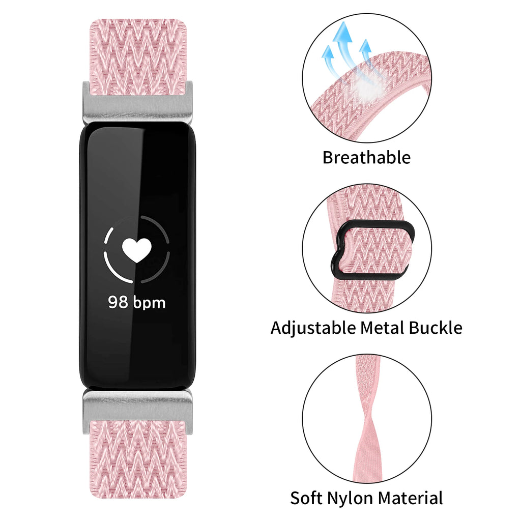 Nylon elastic band for Fitbit inspire 2 /ace 3 2 smart Watch adjustable Bracelet strap for fitbit inspire / Inspire 3 Wristband