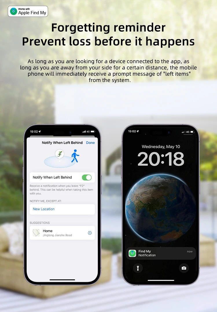 Timethinker Smart Bluetooth GPS Tracker Airtag Work with Apple Find My APP I Tag Anti Lost Locator Pet Finder Air Tags For IOS