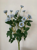 Artificial Silk Rose for Garden Decoration, Fake Bouquet, 15 Heads, Artificial Flowers, Christmas, Wedding, Home, Outdoor, 3Pcs