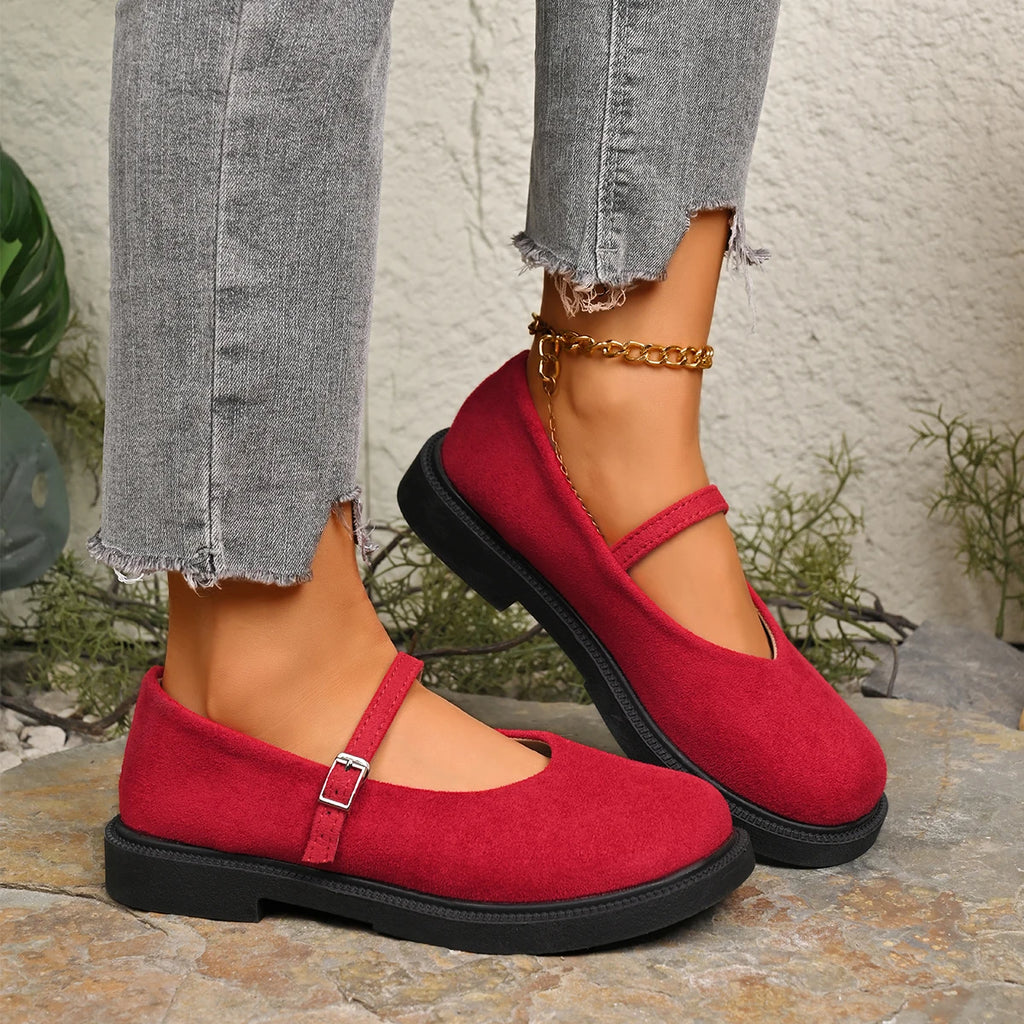 Flat Shoes for Women Comfortable Shoes Women  Walking Outwear Women Fashionable Casual Shoe Mary Jane elegant luxury