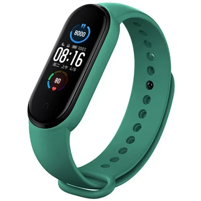 Watch Strap For Xiaomi Mi Band 7 6 5 4 3 Wristband Silicone Bracelet Wrist Straps MiBand 3/4 band5 band6 Smart watch Accessories